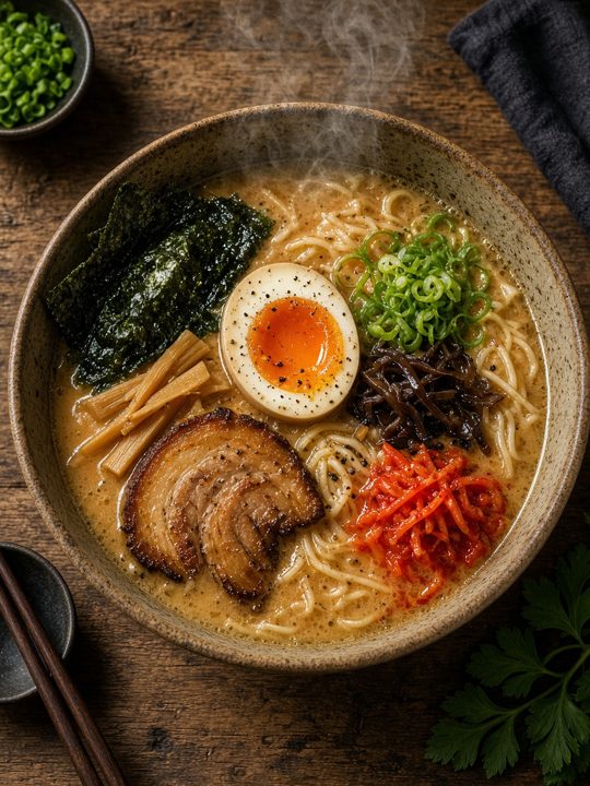 美食冒热气